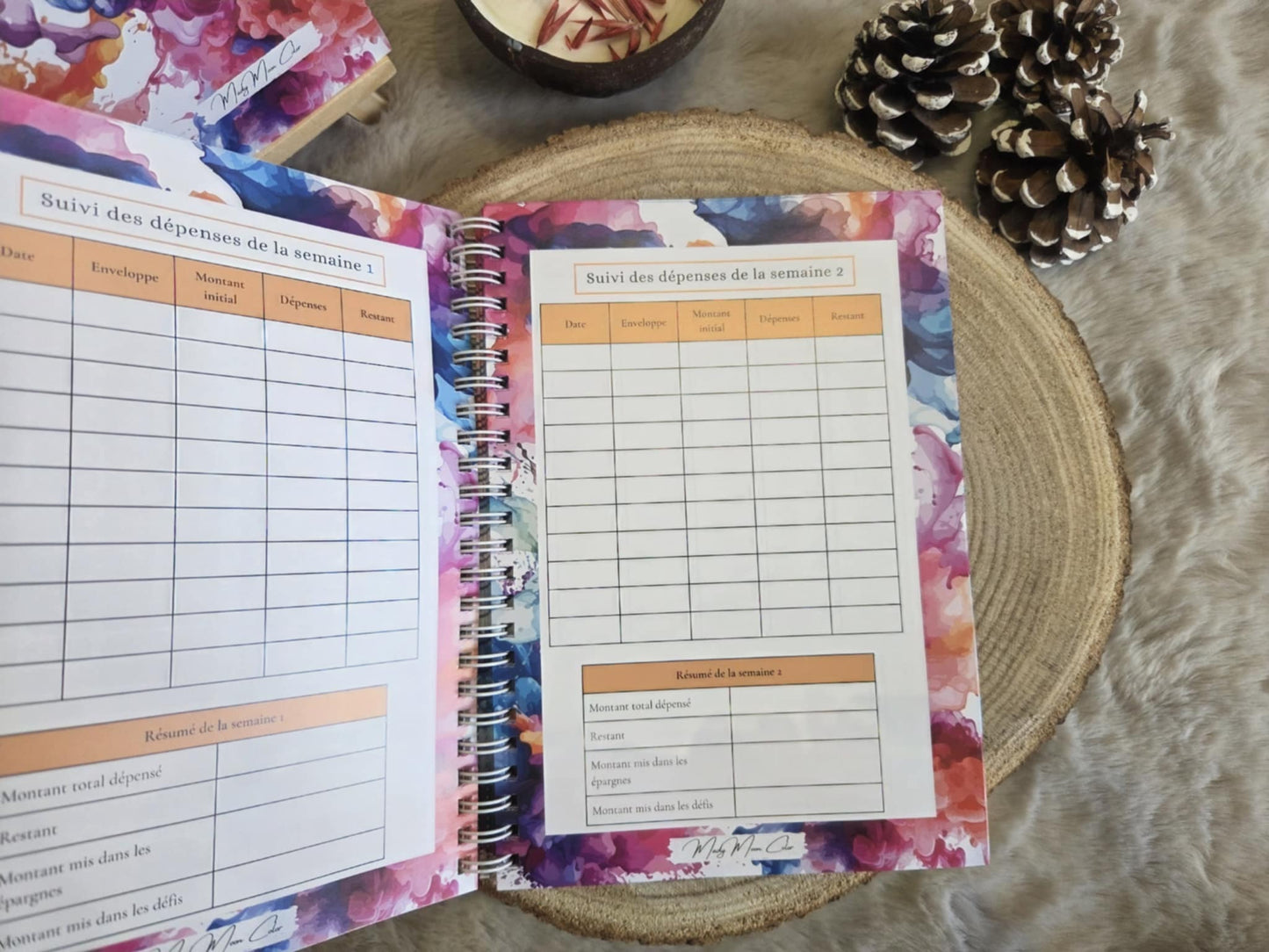 Budget Planner - Annuel (Format A5)