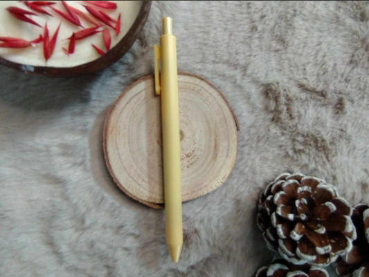 Stylo à bille classique Jaune