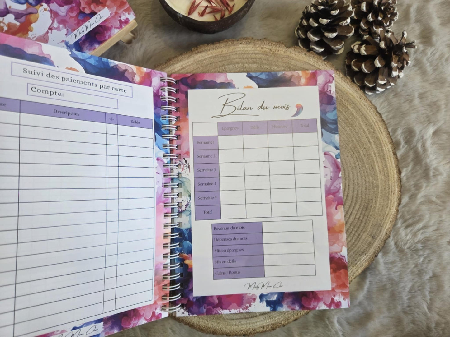 Budget Planner - Annuel (Format A5)