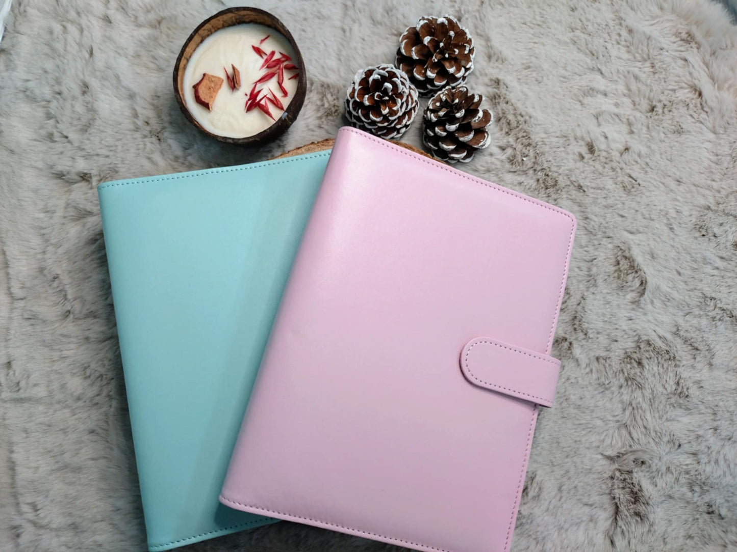 Classeur A5 Rose pastel