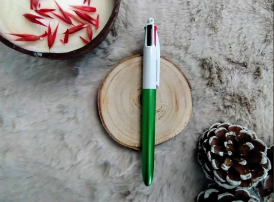 Bic 4 couleurs Vert métallisé mat